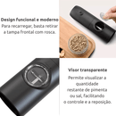 Moedor De Pimenta e Sal Elétrico