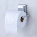 Kit Toalheiro e Porta Papel Higiênico com Ventosa Cromado - 2 Peças